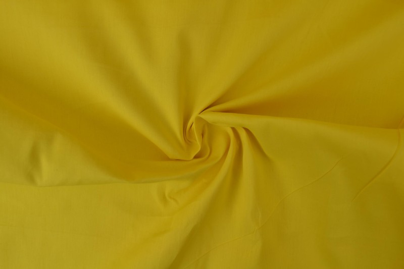 Coton Ignifugé 300 cm de large, jaune
