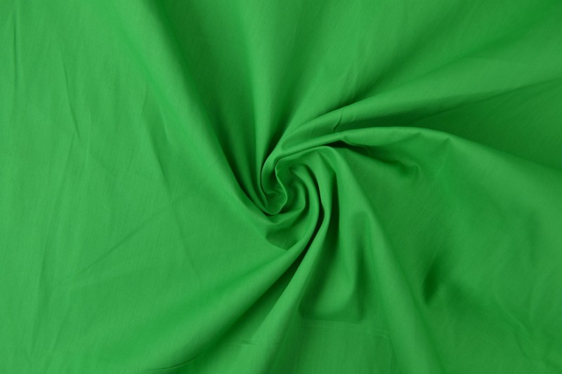 Coton Ignifugé 300 cm de large, vert