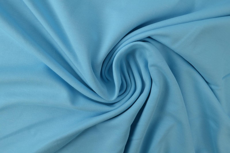 French Terry bleu aqua