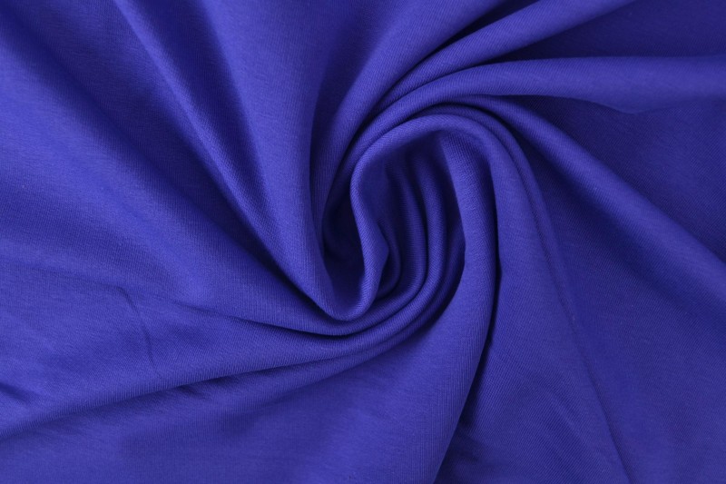 French Terry bleu foncé