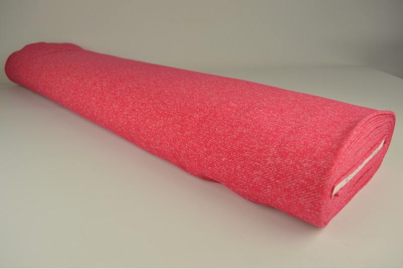 French Terry Chiné viscose rose, rouleau