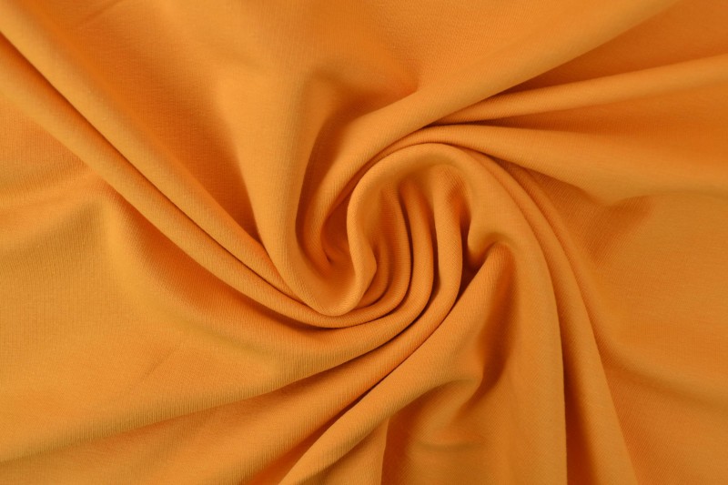 French Terry jaune ocre
