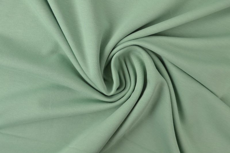 French Terry vieux vert