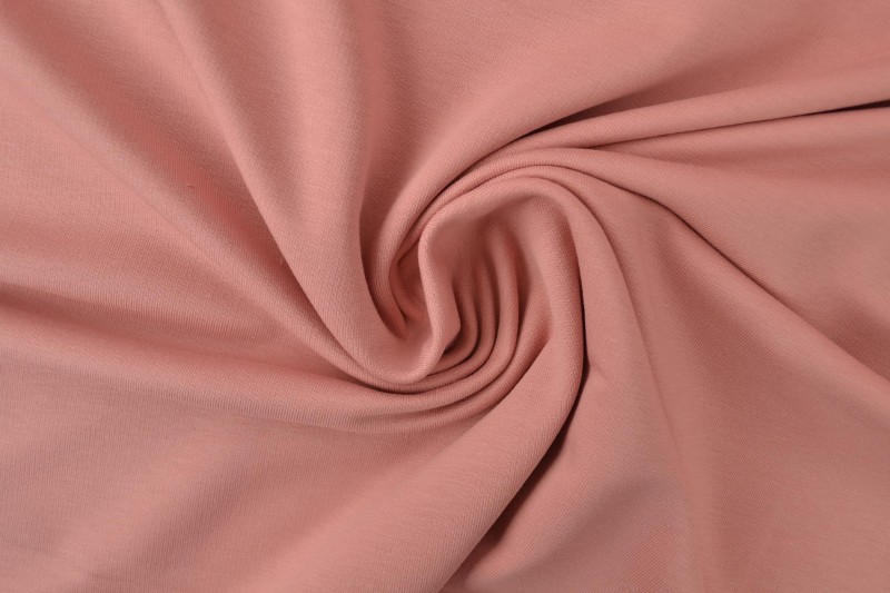 French Terry vieux rose