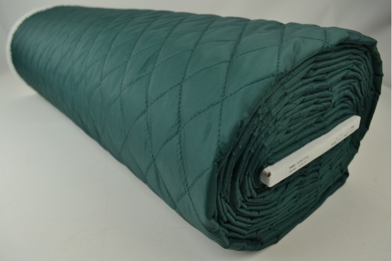 Doublure Matelassée vert foncé, rouleau