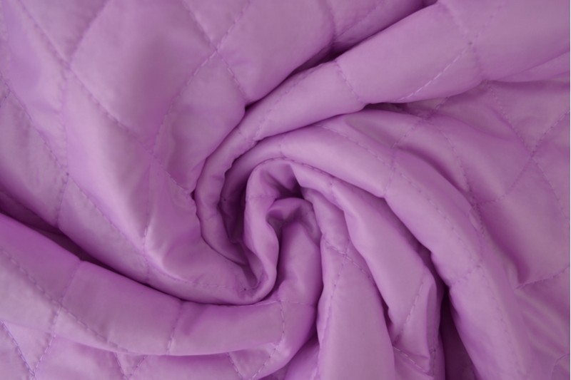 Doublure Matelassée lilas