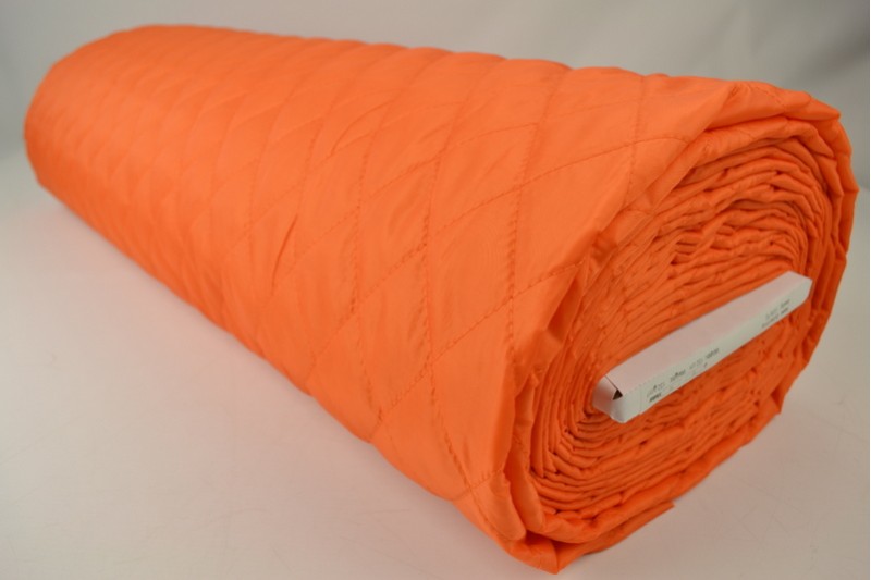 Doublure Matelassée orange, rouleau