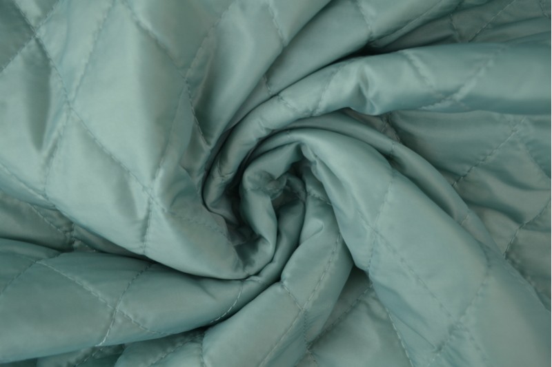 Doublure Matelassée vieux vert