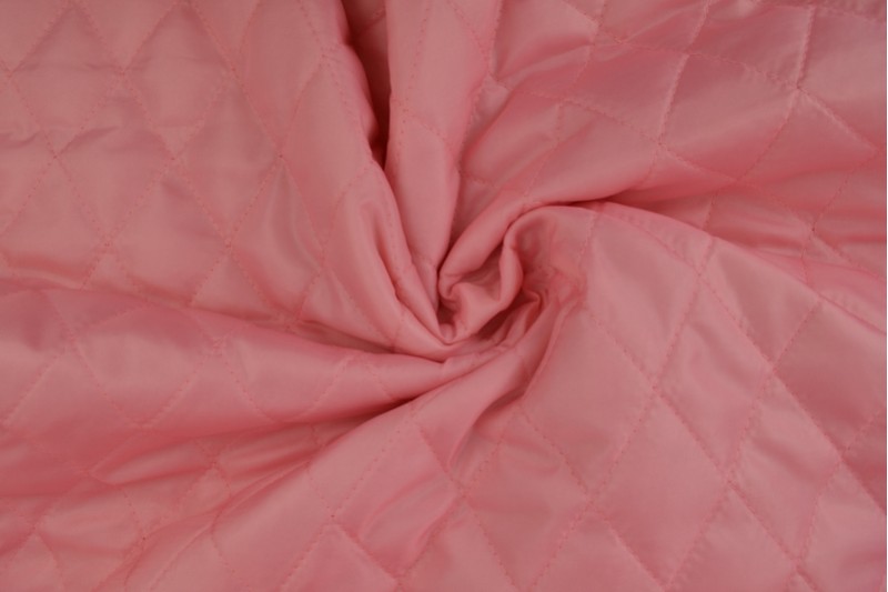 Doublure Matelassée rose