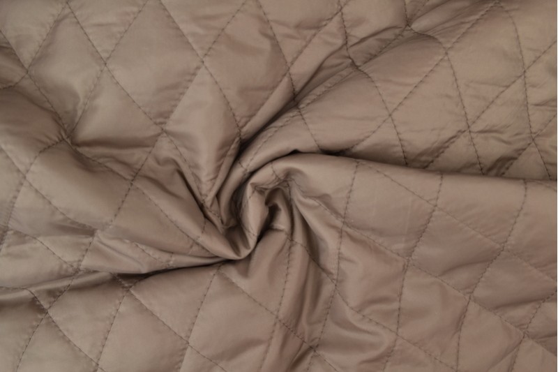 Doublure Matelassée taupe