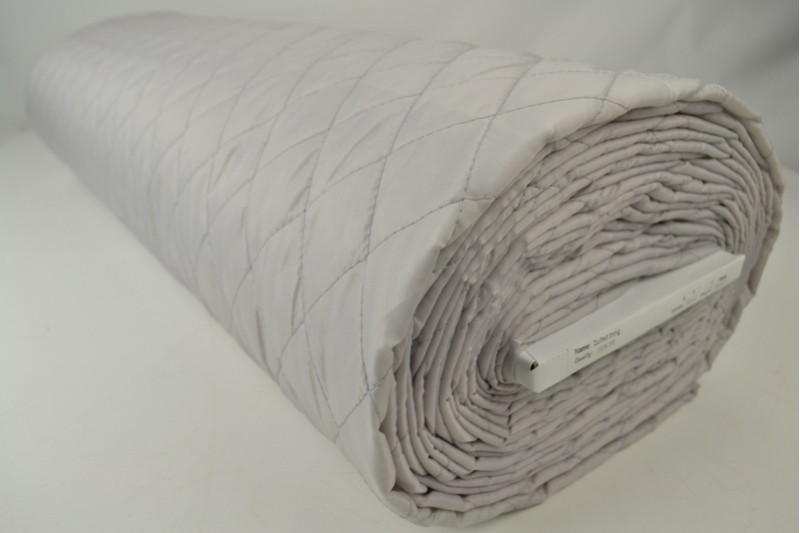 Doublure Matelassée gris argenté, rouleau