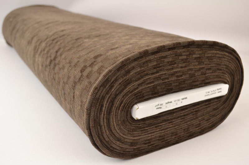 Jacquard Fashion brun, rouleau