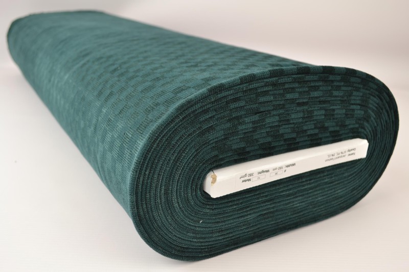 Jacquard Fashion vert, rouleau