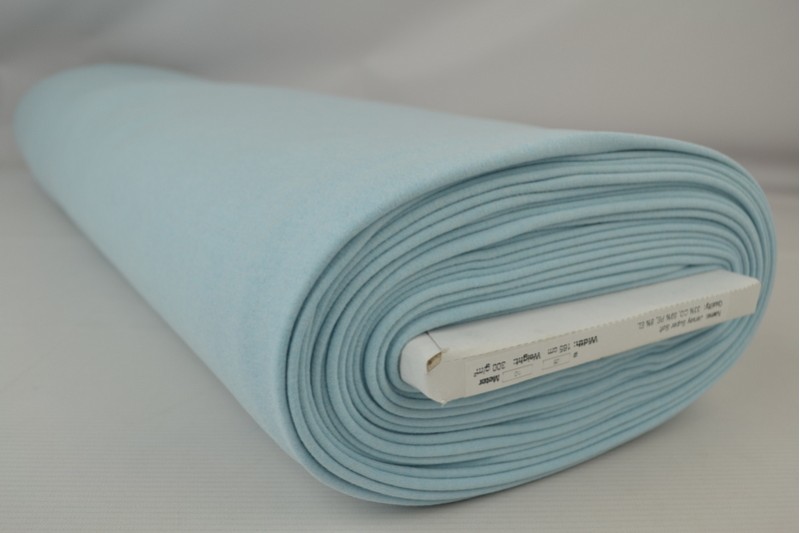 Jersey Supersoft bleu bébé, rouleau