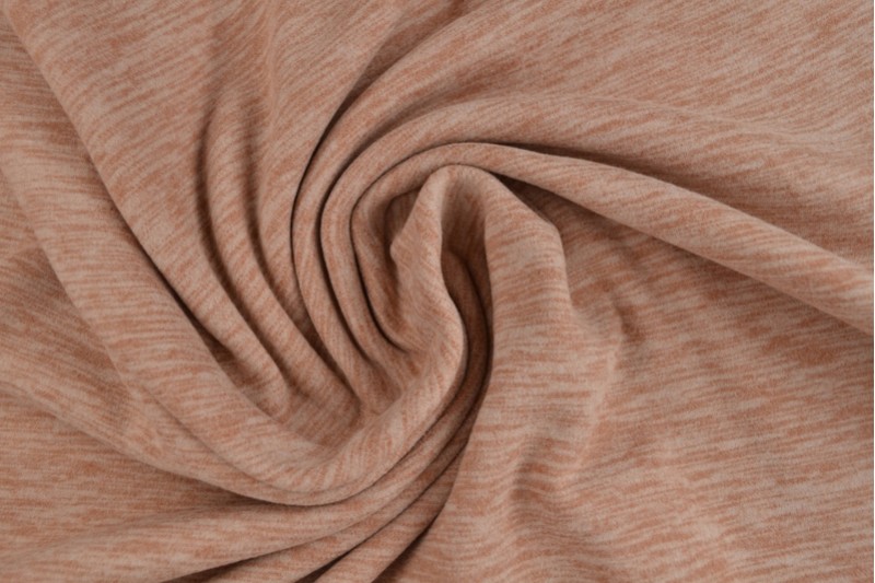 Jersey Supersoft brique mélangé