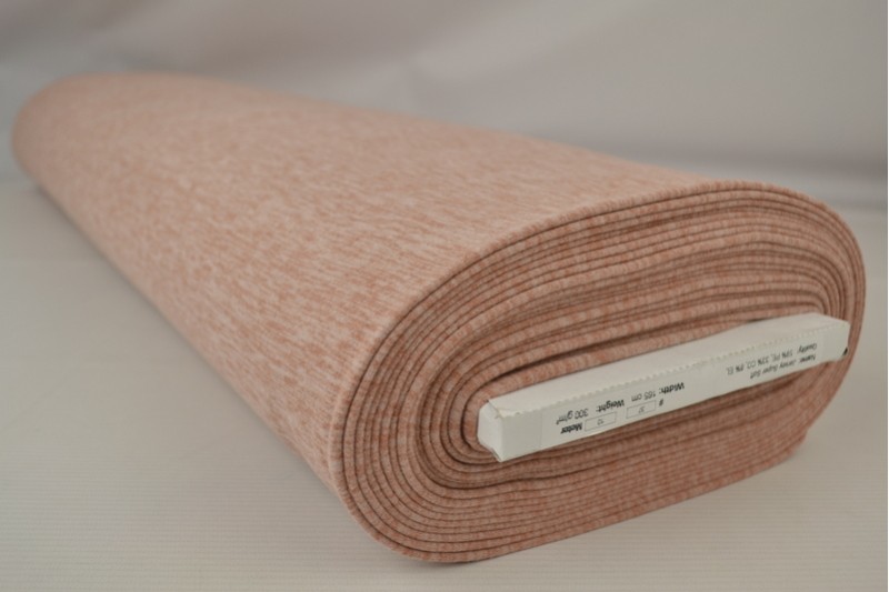 Jersey Supersoft brique mélangé, rouleau