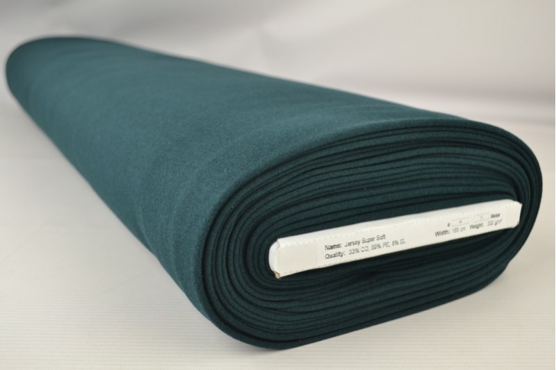 Jersey Supersoft pétrole foncé, rouleau
