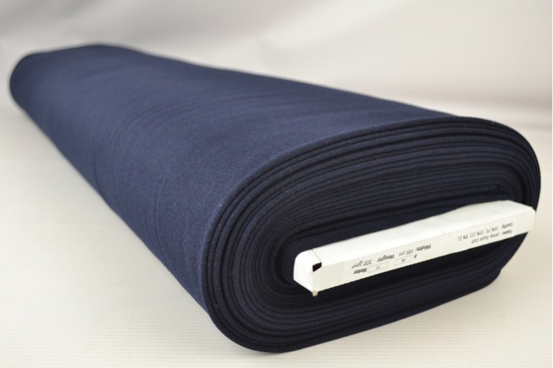 Jersey Supersoft navy, rouleau