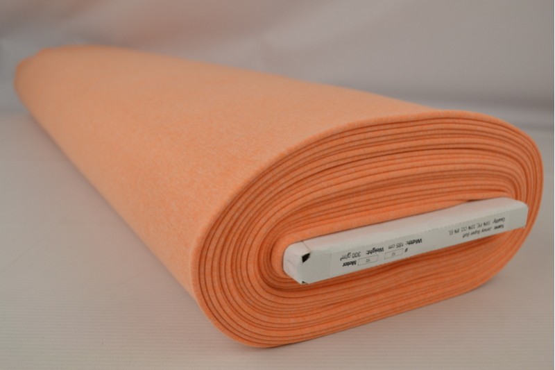 Jersey Supersoft orange, rouleau