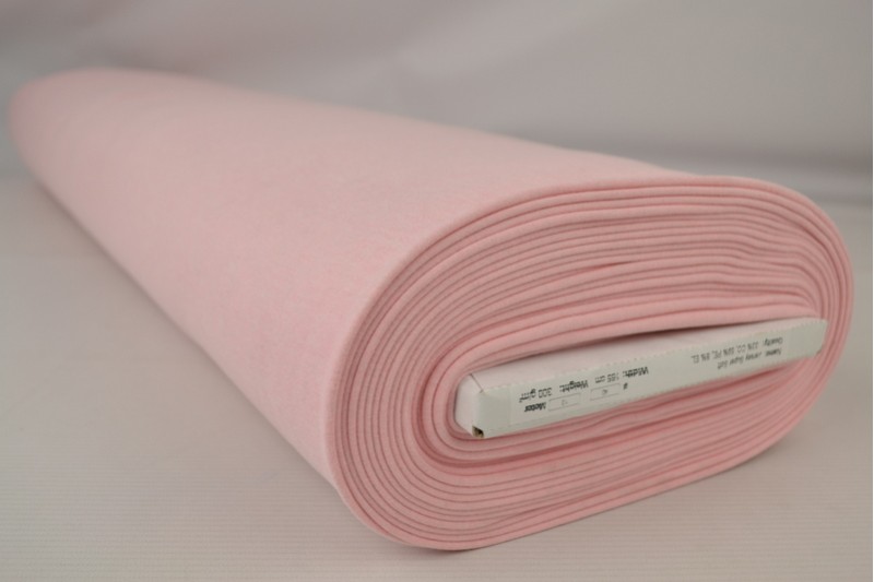 Jersey Supersoft rose, rouleau