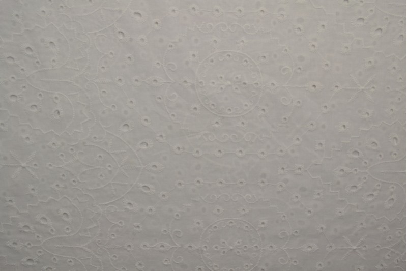 Broderie de Coton blanc (motif 02)