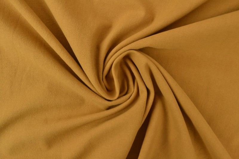 Coton Lavé coton lavé jaune ocre foncé