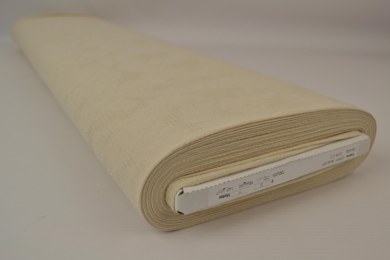 Jacquard de Coton champagne, rouleau
