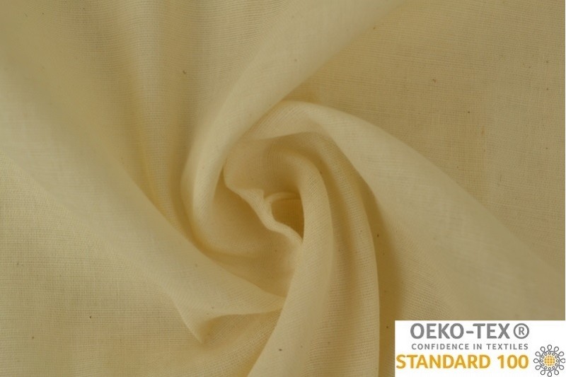 Gaze de coton (Étamine) naturel
