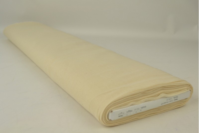 Gaze de coton (Étamine) naturel, rouleau