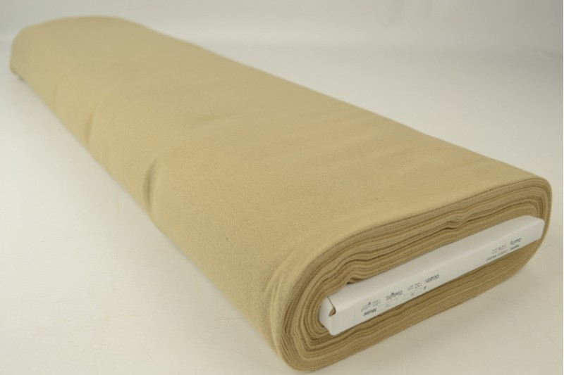 Molleton de Coton beige, rouleau