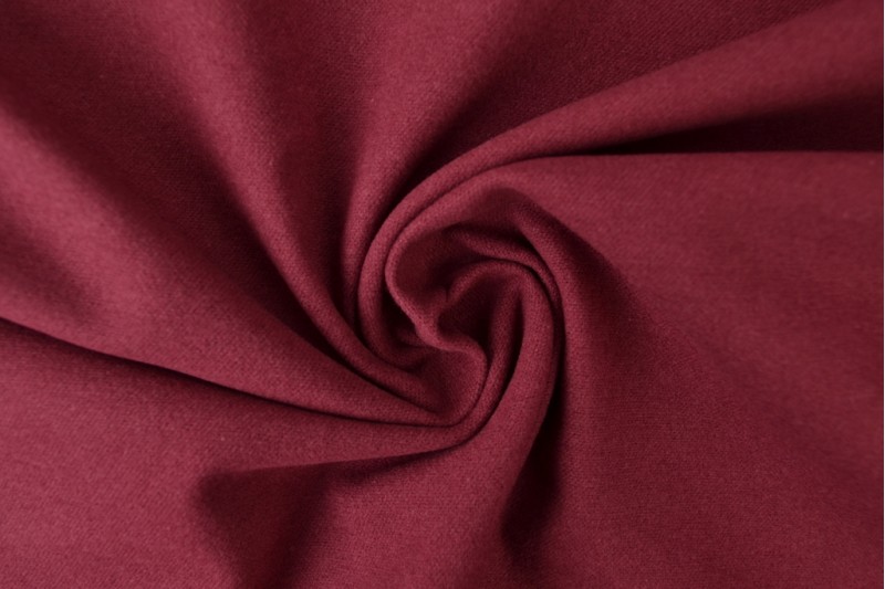 Molleton de Coton bordeaux