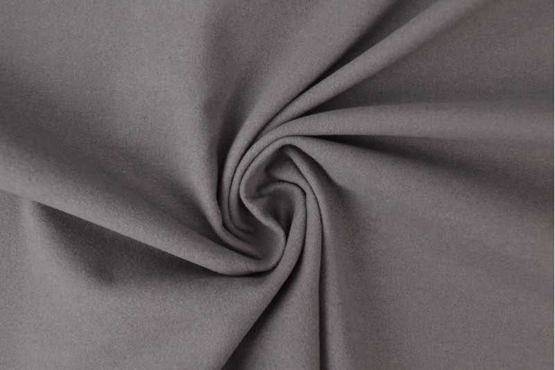 Molleton de Coton gris foncé