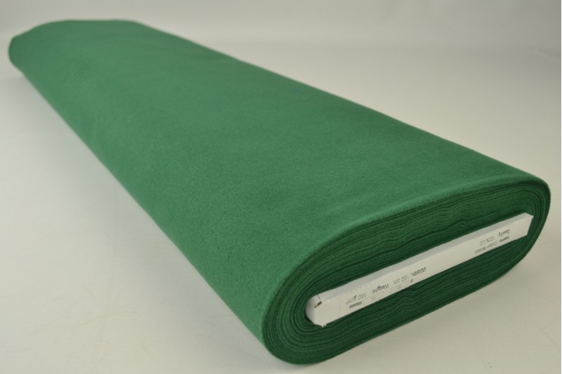 Molleton de Coton vert foncé, rouleau
