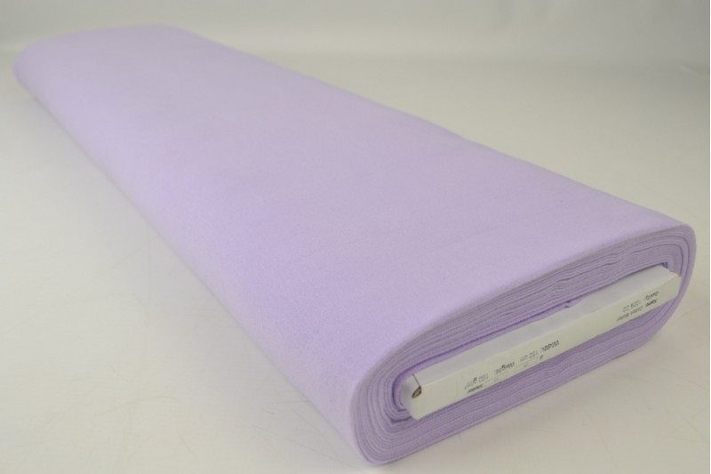 Molleton de Coton lavande, rouleau