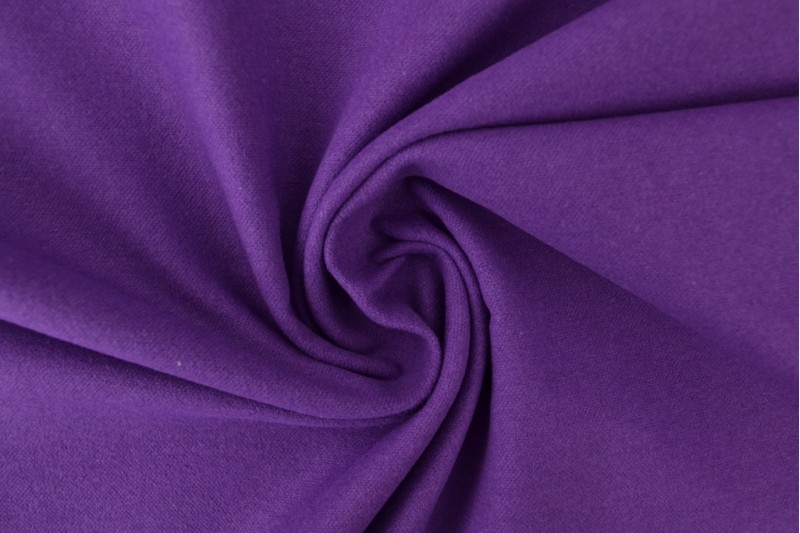 Molleton de Coton violet, rouleau