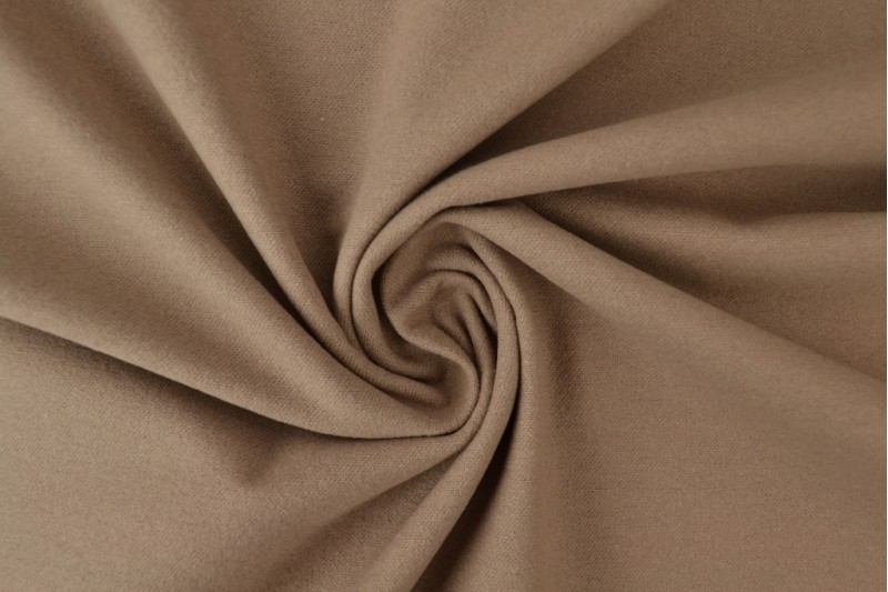 Molleton de Coton taupe