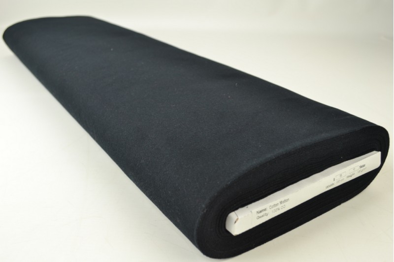 Molleton de Coton noir