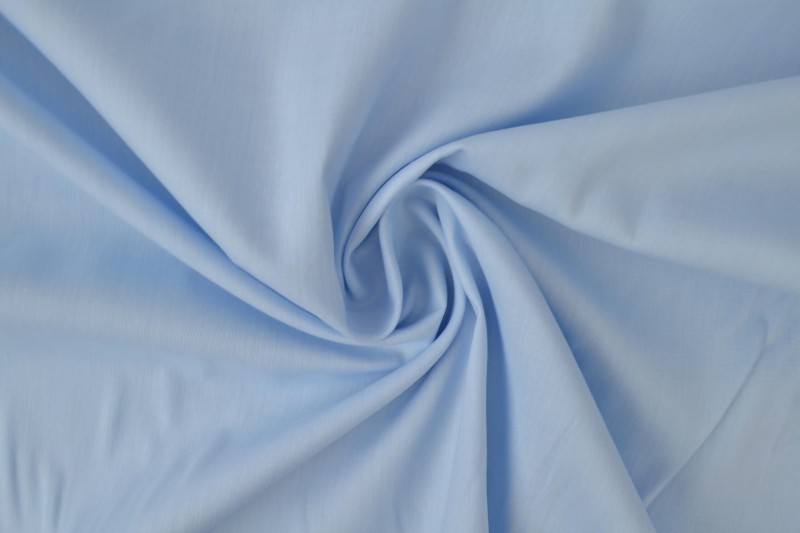 Popeline de Coton popeline de coton bleu bébé