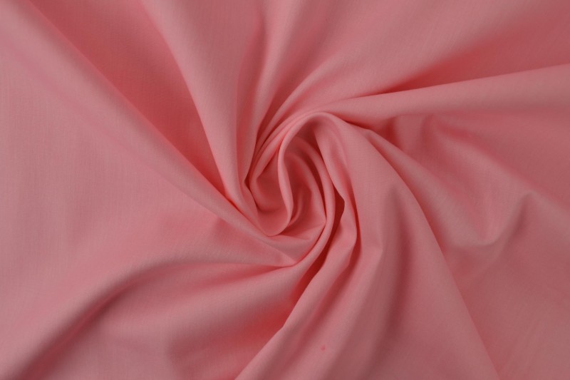 Popeline de Coton popeline de coton vieux rose poudré