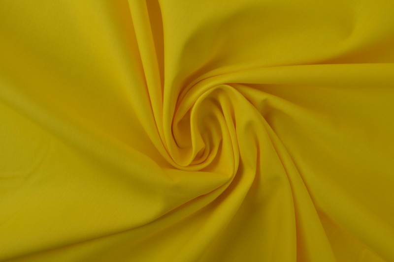 Popeline de Coton popeline de coton jaune