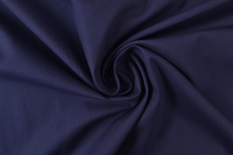 Popeline de Coton popeline de coton navy