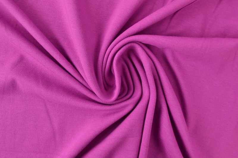 Jersey de coton cassis