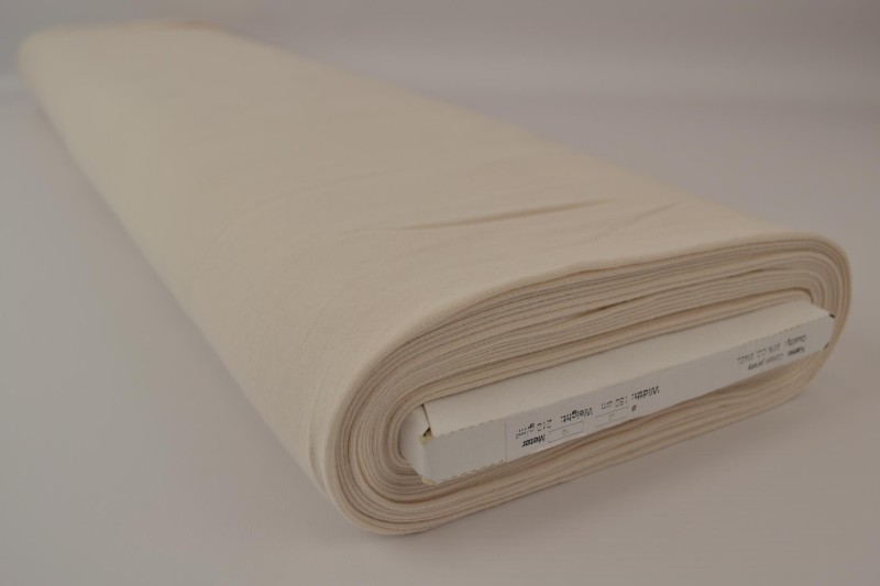 Jersey de coton champagne, rouleau