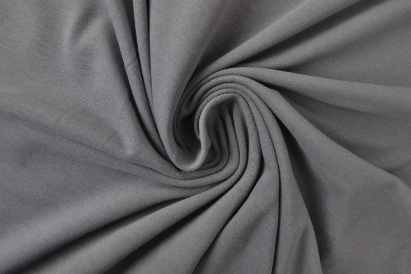 Jersey de coton gris foncé