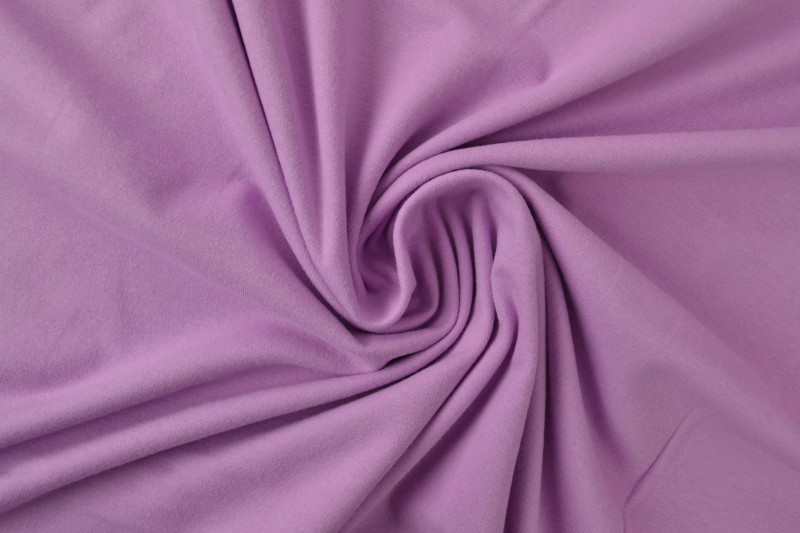 Jersey de coton lilas