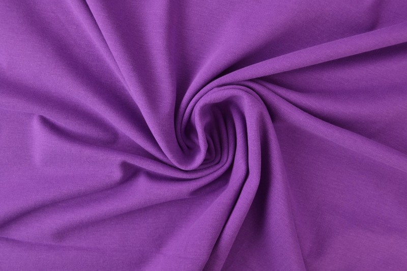 Jersey de coton violet