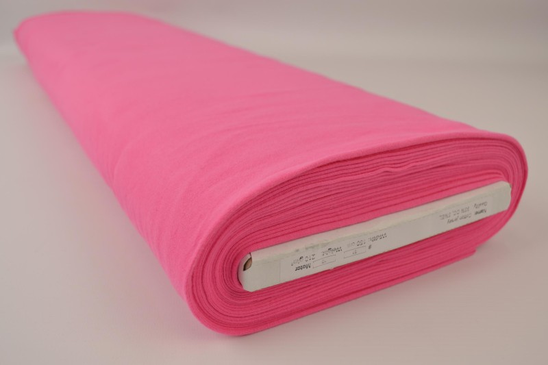 Jersey de coton rose, rouleau