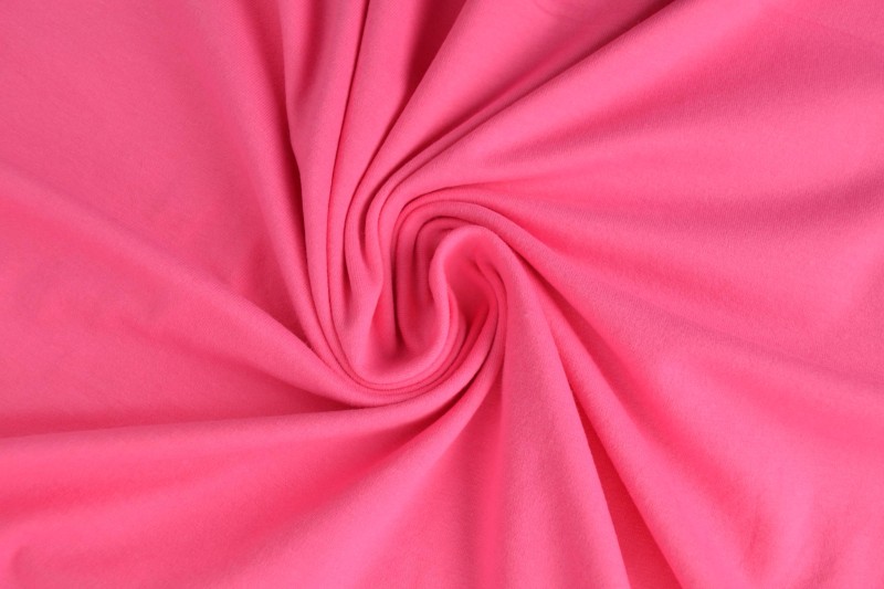 Jersey de coton rose