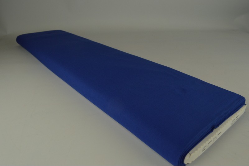 Voile de coton bleu foncé, rouleau