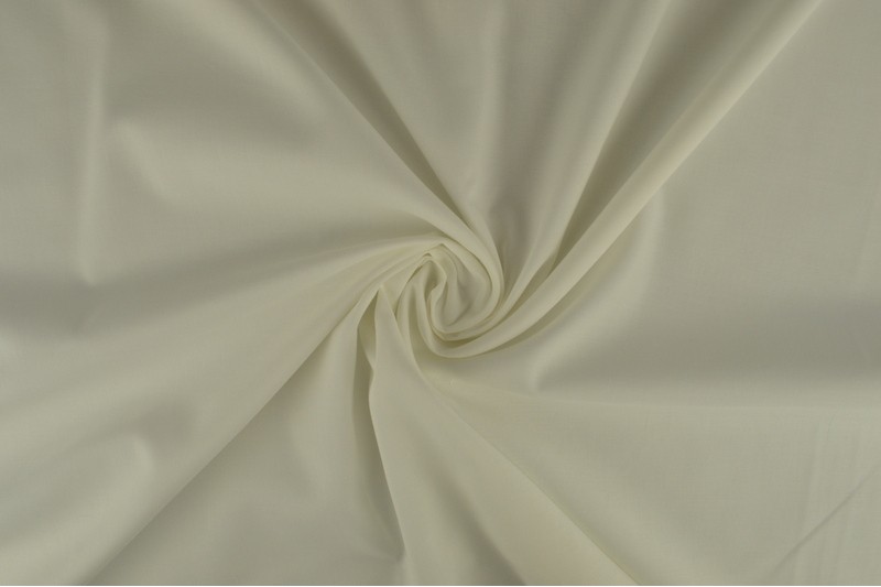 Voile de coton blanc cassé